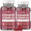NUEVA AGE Complejo de vitamina B con vitamina B3, B6, &amp; B12 – con Biotina, ácido fólico &amp; vitamina C – libre de gluten, vegano, hecho en los Estados Unidos! (120 Cuenta (Pack of 2))