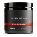 Suplementos de ácido hialurónico – Lab testó 95% ultra alta pureza – fermentado y biodisponible con vitamina C – laboratorio de terceros probado – 360 cápsulas