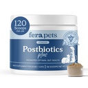 Fera Pets Postbióticos Plus Prebióticos para perros &amp; gatos - con Elm resbaladizo - promueve la salud digestiva óptima " Respuesta inflamatoria - mejora la inmunidad - 120 Scoops