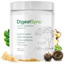 DigestSync Digestion Supplement for Gut Health - Natural Powder for Digestive Support, Bloating Relief for Women &amp; Men, 100% Natural Green Powder - 1 Month Supply