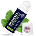 Basic Vigor Migrastil PainBlock Roll-On, 3 oz - Topical Roll-On for Muscle Aches, Cramps, Joint & Nerve Discomfort. Funciona bien en hombros, cuello, pies, rodillas, piernas, espalda, codos, HIPS, etc.