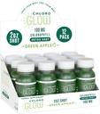 Zapatos Chlorophyll Chloroglow – Bebida ecológica de manzana verde de base vegetal para la limpieza corporal – Suplemento natural (12 Pack)