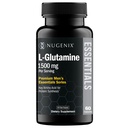 Nugenix Essentials L-Glutamine, 1500mg 100% Botanical L-Glutamine Amino Amino Acid, Protein Synthesis, Supports Cellular Function, 60 cápsulas