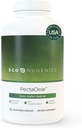 EcoNugenics PectaClear Detox Supplement for Toxic Metal Cleanse – Naturalmente &amp; Safely Elimina las toxinas para Gut, Liver & Kidney Detox & Reparación – Ayuda con Energía, Peso, Saldo hormonal, 180 cápsulas