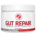 Plata Fern Gut Reparación - Suplemento de Salud Digestivo Polvo - L-Glutamina, Curcumin, Zinc &amp; Ascorbic Acid (1 Tub - 30 Servimientos)