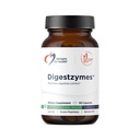 Diseños para Digestzymes de Salud - Enzimas Digestivos + Hidrocloruro de Betaine para Gas &amp; Bloating Relief - Pepsin, Ox Bile, Enzyme de Lactase & Lipase Enzymes for Digestion (90 cápsulas)