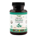 USDA Organic Spirulina Capsules - 100% Puro Vegan Suplemento, No GMO, Libre de gluten, Libre de Productos Químicos, (120)
