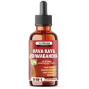 9in1 Kava Kava Root Extract Liquid with Ashwagandha, Milk Thistle, Passion Flower, GABA, L-Theanine, Hops Flower, Valerian, and Lemon Balm - 30ml 1 Fl Oz