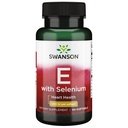 Swanson Vitamina E &amp; Selenium 90 Sgels