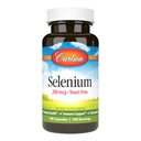 Carlson - Selenium, 200 mcg Yeast-Free, Prostate Health &amp; Immune Support, Antioxidant, 180 cápsulas
