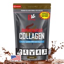 PhysiVantage Supercharged Collagen Peptides Powder - Hydrolyzed Collagen for Joint, Tendon, Ligament, " Skin Health Support - Chocolate, Keto, Paleo, 16oz