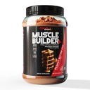 GMU SPORT – Muscle Builder+ Protein with 3g Creatine, 1.5g HMB, Collagen &amp; Enzymes  25g Protein, 28g Carbs, 240 Calories ← Proteína de bajo azúcar para la fuerza, recuperación y crecimiento muscular – 20 Servings