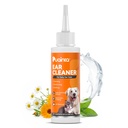 PUAINTA Dog Ear Cleaner Solution - Alcohol-Free Ear Wash with Quantum Silver &amp; Witch Hazel - Soothes Itch, Removes Wax &amp; Odor - Gentle Daily Flush for Dogs & Cats (8 oz)