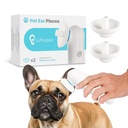 Whisper Pet Ear Pieces Ear Dryer ← Remove Water, Dog Ear Infection Treatment, Dog Ear Cleaner, Alternative to Dog Ear Wipes ¦ Dog Yeast Infection Tratamiento para Perros