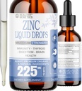 Sulfato de zinc líquido para niños, hombres y mujeres ← Sulfato de cinc orgánico tóxico Immunity, Mood, tiroides cerebrales