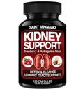 Apoyo al riñón Limpiar Detox &amp; Reparar -120 cápsulas - Cranberry &amp; Astragalus Root Pills for Women and Men TEN High Strength Liver Cleanse Detox Supporting Urinary Tract &amp; Bladder Health
