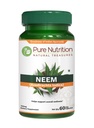 Nutrición Pura Neem Capsules 700mg. (Equivalente a 2600mg Neem Leaf Powder y Bark Powder) No GMO Silencio Una vez Daily ← 60 Days Supply.