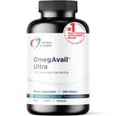 Diseños para OmegAvail Ultra TG Fish Oil 1200mg - Triglyceride Form Omega 3 Fish Oil Suplemento con DHA/EPA - No Fishy Aftertaste (240 Softgels)