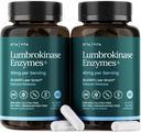 Suplemento de Lumbrokinase Potent (120 Serviciones) 40mg/Serving (Max Activity - 800,000 Units) - Lumbrokinase Enzymes Capsules for Energy Support, Digestion, Cognition & Gut Health - Similar a Nattokinase