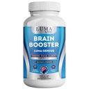 Suplemento de Apoyo al Cerebro para la Claridad, Memoria, Mood, Focus, Rendimiento Mental - Nootropic natural para la función cognitiva - con GABA y Green Tea Extract - 60 cápsulas