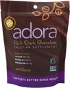 Adora - Suplemento de calcio Chocolate oscuro, 30 ct (Pack de 6)