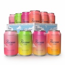Recess Mood Magnesium " Adaptogen Drink, Relax Beverage, 12 Ounce (Variety Pack, 12 Pack)