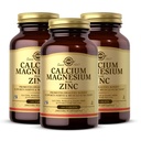 Solgar Calcium Magnesium Plus Zinc, 100 Tablets (Pack of 3) - Promueve Huesos y dientes saludables - Apoya la función Nerve &amp; Muscle - No GMO, Vegan, Gluten Free, Dairy Free, Kosher - 100 Total Servings