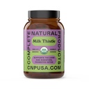 Productos naturales completos pura leche orgánica carcasas de cardo - 500 mg Silymarin Powder 100 pastillas