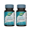 Camino de la Naturaleza 5-HTP, L-5-Hydroxytryptophan, ayuda a hacer la serotonina para promover una perspectiva positiva*, Vitamina B6, Vitamina C, Griffonia Bean Extract, 30 Tabletas (Paquete May Vary) - 2 Pack