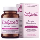 Ladywell Prenatal Multivitamínico Silencio Concepción, Embarazo " Postparto ← Ingredientes clave Incluyendo DHA, Folate " Iron TEN Expertly-Formulated " Tested TEN Designed for Absorption with Nausea Support, 60 Ct
