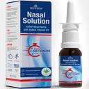 NOVEHA Nasal Spray 1% Povidone-Iodine Spray, Vitamina D3, Aloe-Vera - Nasal Cleanser (30mL)
