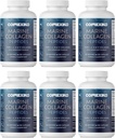 CorreXIKO Marine Collagen Supplement Pills - 1800mg Hidrolyzed Collagen Peptides per Serving with Añadido Hyaluronic Acid, Vitamin C & Minerals - for Hair, Skin & Nails - 720 Capsules 6 Month Supply