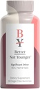 Mejor no menor significativo Otro cabello, piel &amp; uñas Suplemento - Mangas sin azúcar para el crecimiento del cabello con vitamina A &amp; Biotina - Mujeres sin crueldad Tratamiento de crecimiento del cabello - 60ct, sabor a fresa