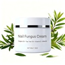 Sentk Nail Fungus Cream - Fungi Cure Toenail & Fingernail Repair with Tea Tree Oil Oregano Oil Vitamin E Allantoin Restores Discolored Brittle Nails Supports Strong Healthy Nail Growth 50G 1.76OZ