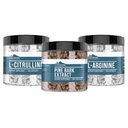 Elementos terrestres Pine Bark, L-Arginine, & L-Citrulline Capsule Bundle, 200 Capsules Cada uno, Puro " Undiluted, No Additives