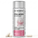 OxyEnergy Collagen Peptides Capsules for Women, 800mg Collagen Hidrolyzed (Tipos I) Suplementos con Elastin Peptides, 60 píldoras Collagen para promover el cabello, la uñas, la piel, Colágeno en Capsulas