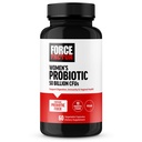 FACTOR FACTOR Probiótico para Mujeres 50 millones CFU, Probiótico de Mujeres para Salud Digestiva, Inmunidad y Salud Vaginal, 10 Estrenos con Lactobacillus Acidophilus, Vegan, 60 cápsulas