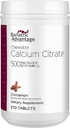 Bariatric Advantage Calcium Citrate Chewable 500 mg - para pacientes de cirugía bariatrica - Tablas de alta potencia, fácil de digerir - Citrate de calcio - Suplementos de tensión ósea* - 270 Conde - Cinnamon
