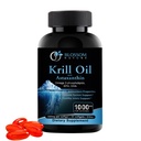 Aceite de Krill Antártico 1000mg Softgels con Astaxanthin – Omega-3 EPA & DHA Suplemento para el corazón, el cerebro y la salud conjunta en forma de fosfolípidos – 60 Softgels de sabor vainilla