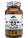 Botánicos de Montaña Pura Suplemento de Elderberry - Vegan Kosher Capsules con 750mg Elderberry orgánico y 200mg Elderflower