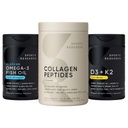 Sports Research® Multivitamins Pack - Omega 3 + Vitamina D3 K2 5000iu + Colagen Peptides