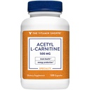 Acetyl-L-Carnitine 500mg – Apoya Función sana del cerebro y la memoria, promueve la producción energética – CarnipureTM ofrece formas más puras de L-Carnitina (120 cápsulas) por The Vitamin Shoppe