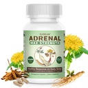 Adrenal Support Supplements for Daily Balance – Supports Stress Relief with Adaptogens Herbs (Rhodiola, Ginseng, Cordyceps), Organic B-Complex & Probiotics for Stress, Fatigue & Energy, 60 Capsules