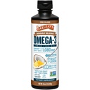 Suplemento líquido de aceite de pescado Omega 3 de Barlean para hombres y mujeres, Pina Colada, 1080 mg EPA y DHA Fatty Acid, 16 oz