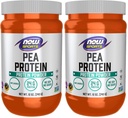 AHORA Nutrición Deportiva, Pea Protein 24 g, Fácilmente Digestado, Polvo Desflavorado, 12 onzas (Pack of 2)