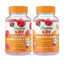 Magnesio de calcio Lifeable &amp; Niños Zinc + Niños multivitaminas - Gran Tasting, Suplemento de vitamina, Gluten Gratis, GMO Gratis, Gummy Chewable