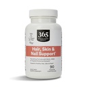 365 por Whole Foods Market, Hair Skin & Nails 2000 Biotin, 90 Cuenta