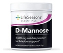 LifeSeasons D-Mannose Powder - Fast-Acting UTI Relief - Urinary Tract Health Supplement - Supports Healthy Levels of Microflora &amp; Eases Bladder Discomfort - 45 Servings