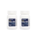 Dairy Aid Lactase Enzyme Caplets Genérico para Lactaid Original 120 Ea.