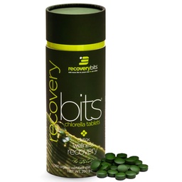 RECOVERYbits - Tablas de Clorella Orgánica - Superalimentos de Algas Basadas en Planta - Clorofila - Muro Celular Agrietado - Energía - Sistema Inmunitario - Detox - Keto - Vegan - No-GMO - Gran Cangrejo - 1000 Cuadros